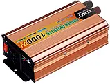 Перетворювач напруги інвертор UKC SSK 1000W AC/DC 12V-220V модифікована синусоїда iC227, фото 4