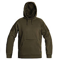 Кофта Helikon Urban Tactical Hoodie (Kangaroo) Green,тактическое мужское худи с карманом и капюшоном олива S