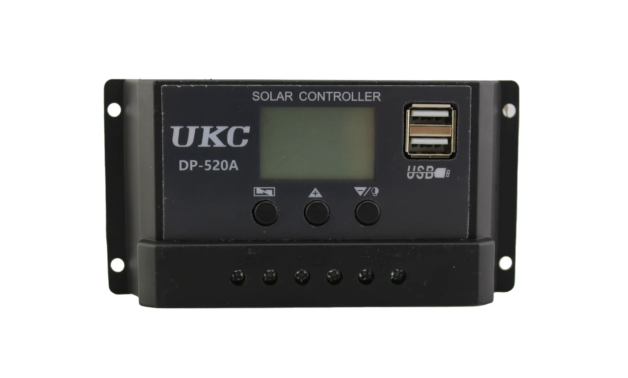 Контролер заряду від сонячної батареї UKC 8462 DP-520A 20A iC227