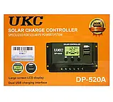 Контролер заряду від сонячної батареї UKC 8462 DP-520A 20A iC227, фото 3