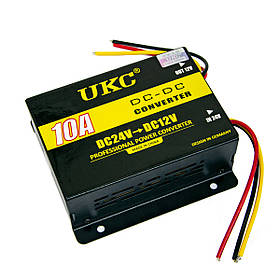 Інвертор перетворювач напруги UKC DC/DC 24v-12v 10A 3386