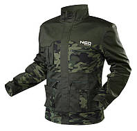 ХІТ Дня: Робоча куртка Neo Tools CAMO посилена Oxford розмір XL Камуфляж (81-211-XL) !