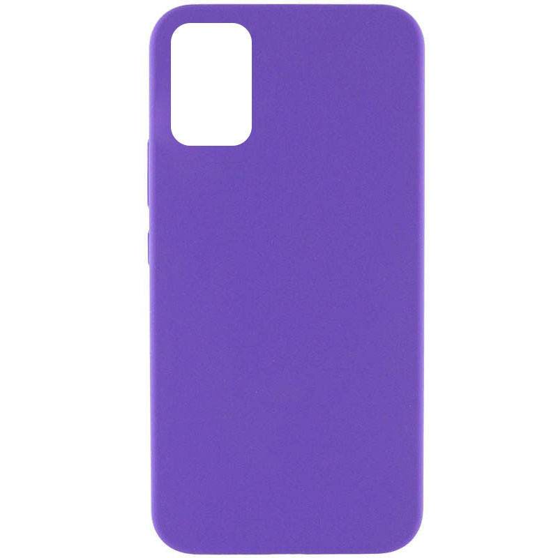 Чохол Silicone Cover Lakshmi (AAA) для Samsung Galaxy A51 5G | Підкладка з мікрофібри Фіолетовий / Amethyst
