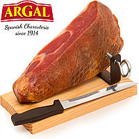 Хамон міні ARGAL, Mini Jamon Serrano (набір в коробці з підставкою-дошкою хамонейро та ножем),...