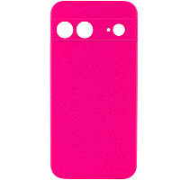 Чохол Silicone Cover Lakshmi Full Camera (AAA) для Google Pixel 8 Рожевий / Barbie pink