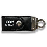 Флешнакопичувач XON FlashDrive X Leather 128 GB USB 2.0 Black (LWU304), фото 3