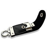 Флешнакопичувач XON FlashDrive X Leather 128 GB USB 2.0 Black (LWU304), фото 4