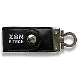 Флешнакопичувач XON FlashDrive X Leather 128 GB USB 3.0 Black (LWU304), фото 3