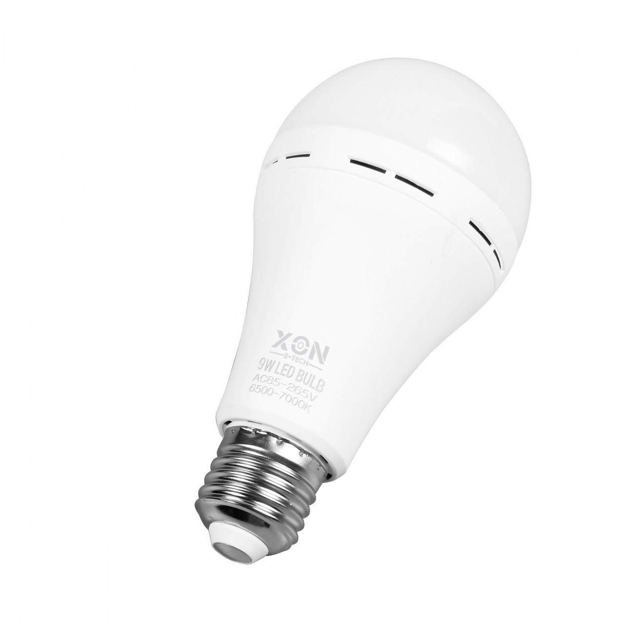 Світлодіодна лампа з акумулятором XON 9 W 6500 K 1200 mAh Li-ion E27 PowerLight DOB White (PLSD0912L27WW 5344)