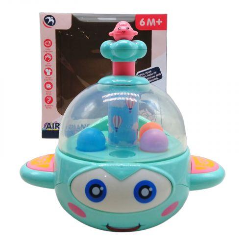 Дзиґа з кульками "Літачок" (бірюзовий), фото 1