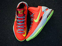 Eur43 Кроссовки оранжевые Nike KD 5 DMV CRIMSON ORANGE VOLT WOLF WHAT THE мужские баскетбольные кроссовки