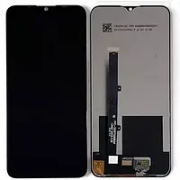 Дисплей для Meizu M10 модуль в сборе (экран и сенсор) Черный