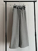 Теплые брюки палаццо для девочки