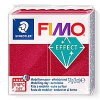 Полімерна глина Fimo Effect рубіново-червоний металік 57 грамів Staedtler, 802028