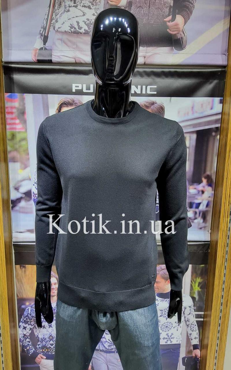 Кашеміровий джемпер Pulltonic чорний, фото 1