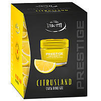 Ароматизатор гелевый на панель Tasotti Gel Prestige Citrusland (Лимон) 50ml Техно Плюс Арт.102163