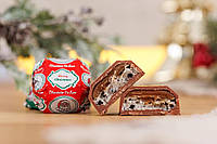 Тоффі бісквіт в новорічному дизайні цукерки ручної роботи Cacao & Chocolate