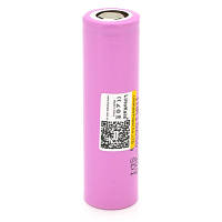 Аккумулятор 18650 Li-Ion 3000mah (2900-3100mah), 27A, 3.7V (2.5-4.25V), pink, PVC Liitokala (Lii-30Q) BS-03