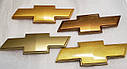 Емблема решітки радіатора Авео Т-250 хрест. Шильдики шевроле, фото 4