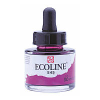 Краска акварельная жидкая Ecoline (545) красно-фиолетовая 30 мл Royal Talens, 11255451