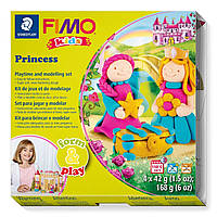 Набір полімерної глини Fimo Kids Принцеса 4 кольори по 42 грами Staedtler, 803406