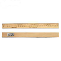 Лінійка 25 см дерев'яна Атлас AS-0653, 901622