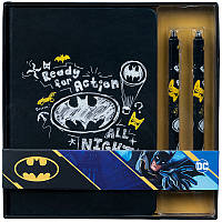 Набор подарочный блокнот +2 ручки Kite DC Comics DC21-499, 62302