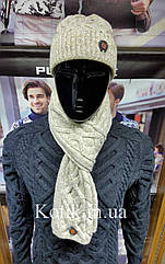 Комплект Шапка - Шарф Pulltonic Червоний