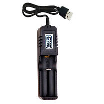 Зарядний пристрій універсальний для Li-Ion акумуляторів HD-8990B 4.2V-5V USB, фото 5