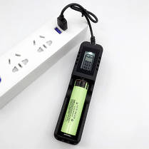 Зарядний пристрій універсальний для Li-Ion акумуляторів HD-8990B 4.2V-5V USB, фото 6
