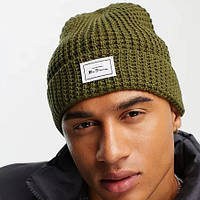 Ben sherman waffle knit beanie hat шапка унисекс хаки оригинал