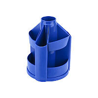 Подставка-органайзер пластиковая синяя 10 отделений 125х155 мм Axent Delta D3004-02, 32810