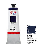 Краска масляная голубая ФЦ 100 мл Rosa Studio, 328505