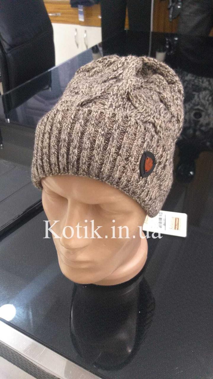Комплект Шапка - Шарф Pulltonic капучіно