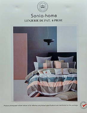 Постільна білизна Sonia Home 4 наволочки - Євро, фото 3