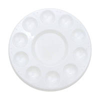 Палитра пластиковая круглая диаметр 17,8 см. D.K.ArtCraft, 94160458