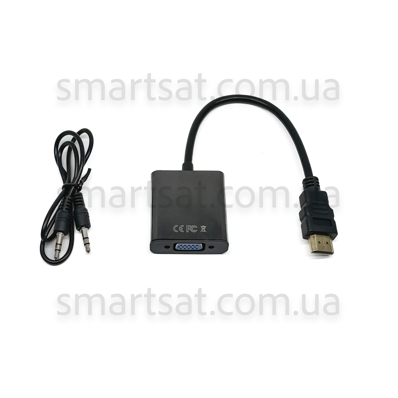 Конвертер з HDMI у VGA+Audio