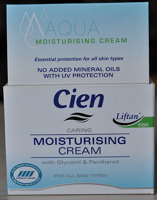 Крем для обличчя зволожувальний Cien AQUA Moisturising Cream