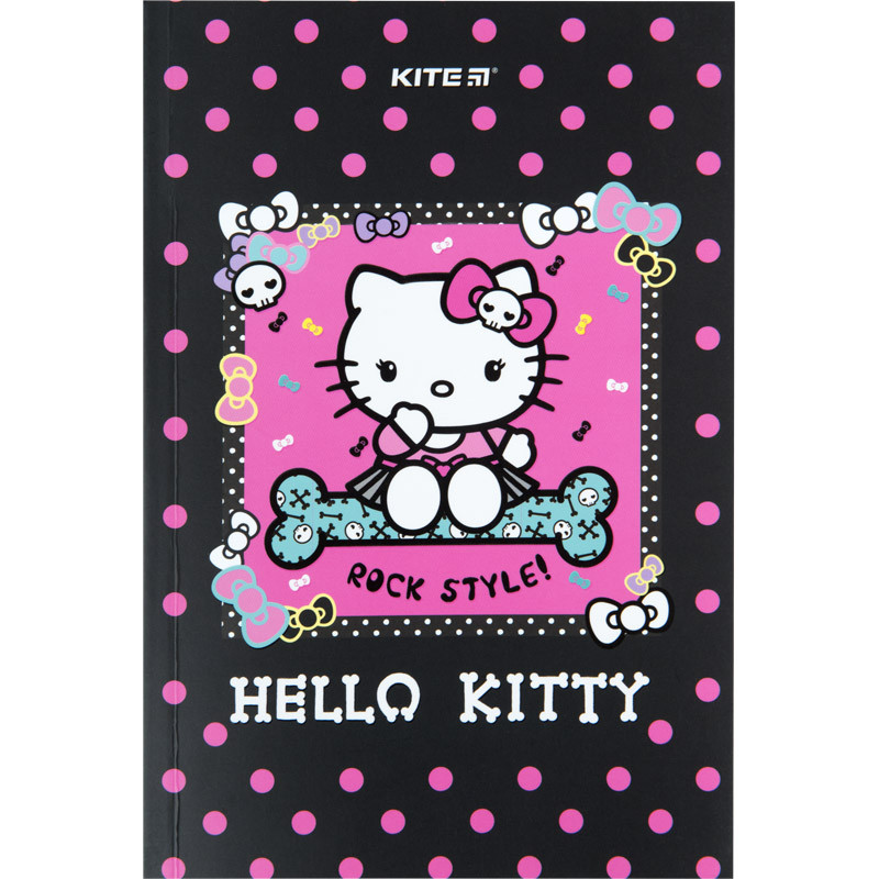 Блокнот А5 64 аркуші без лініювання Kite Hello Kitty HK23-193-1, 63937