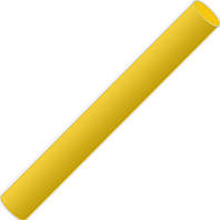 Полимерная глина желтая № 0105 17 грам Пластишка, 9061486
