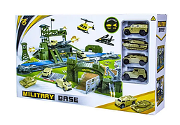 Дитячий ігровий набір Військова база з технікою P881-A