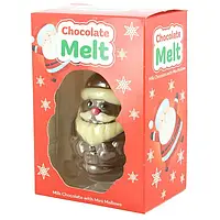 Шоколадная бомба Chocolate Melt Санта Клаус з маршмеллоу 38 г