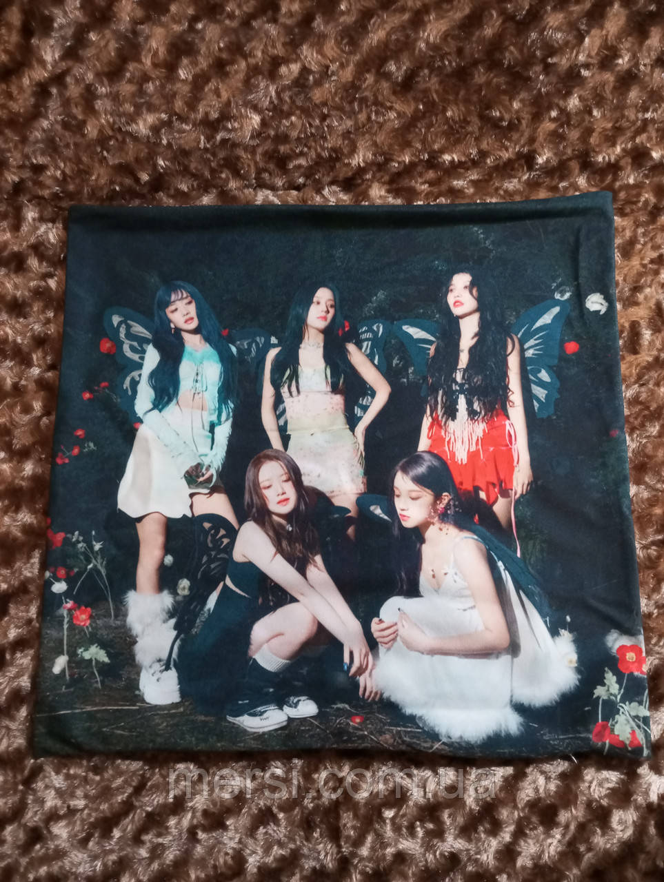 Наволочка для подушки с фото K-POP (G)I-DLE №2 44см*44см двостороння