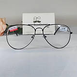 -1.0 Готові мінусові окуляри для зору хамелеон крапельки, фото 5