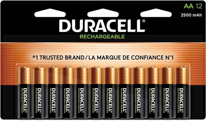 Батарейки акумулятор Duracell Rechargeable DX1500 Ni-MH AA 2500 mAh BL ...