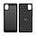Протиударний TPU чохол Rugged Carbon для Samsung Galaxy A05 (sm-a055) | Mofan | чорний, фото 3