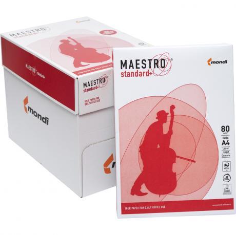 Від 5 шт. Папір для ксерокса MAESTRO А4 500 аркушів, 80г/м² купити дешево оптом в інтернет-магазині