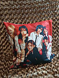 Наволочка для подушки с фото K-POP IVE №1 44см*44см двостороння, фото 3