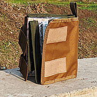 Підсумок під картки Койот ППК-1 рудий пісок ЗСУ чохол тактичний, планшет армійський, похідний, військовий НГУ СБУ