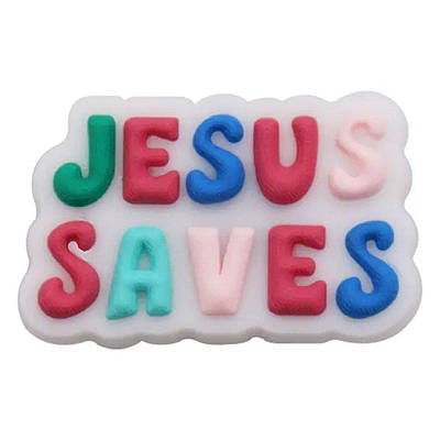 Християнський значок Jesus Saves 2. Брошка. Християнські сувеніри. Християнські символи